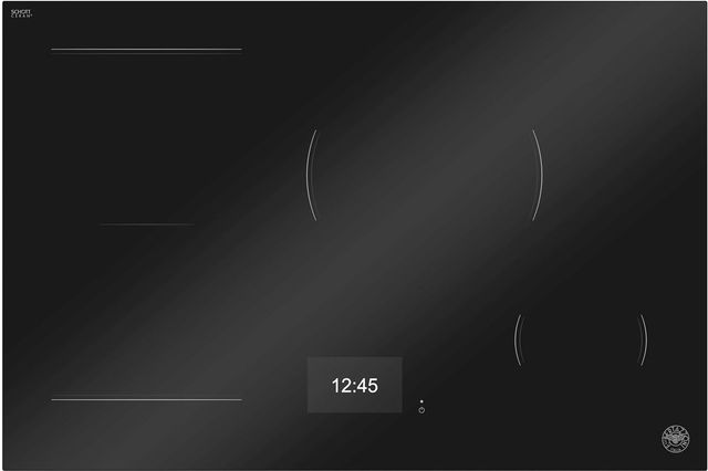 Bertazzoni Professional Series 30" Black Glass Induction Cooktop with TFT Display Interface-0