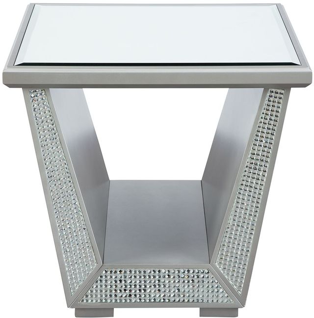 Signature Design by Ashley® Fanmory Silver End Table-1
