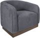 International Furniture Direct Suomi Iron Gray Armchair-0