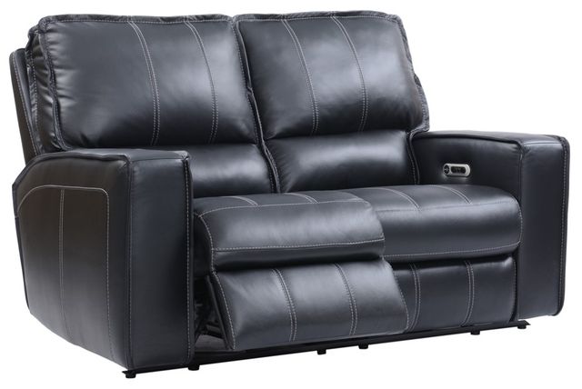 Parker House® Rockford Verona Black Power Reclining Loveseat-2