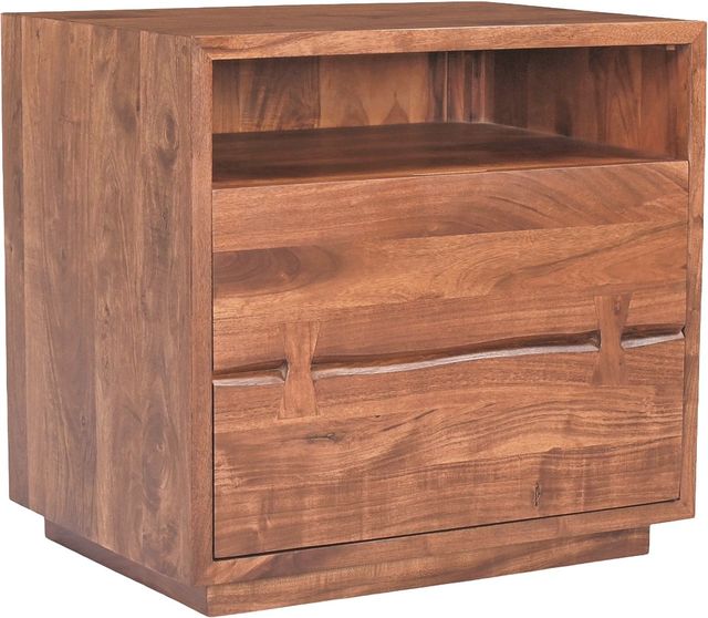 Moe's Home Collection Madagascar Warm Brown Nightstand-0