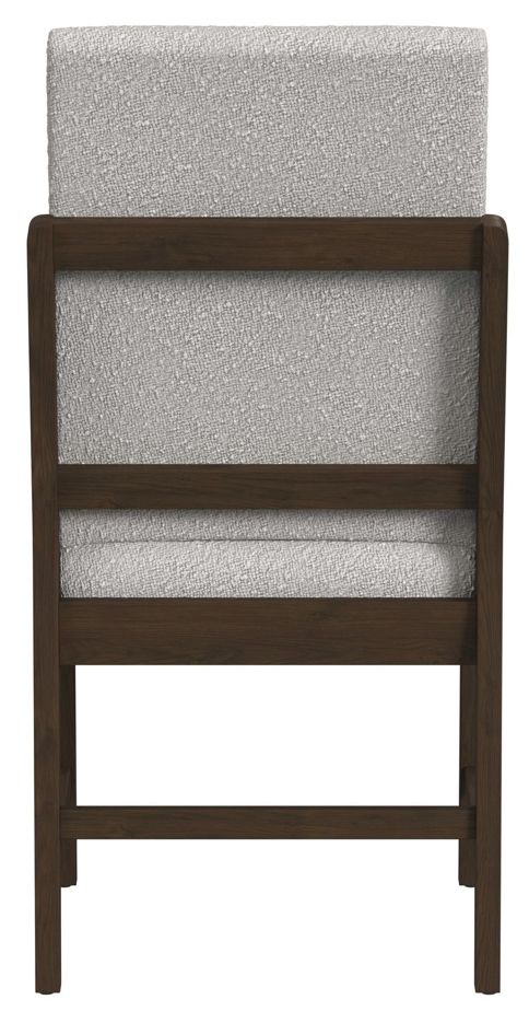 Elements International Brisbane Beige/Brown Dining Side Chair-4
