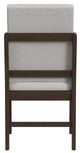 Elements International Brisbane Beige/Brown Dining Side Chair-4