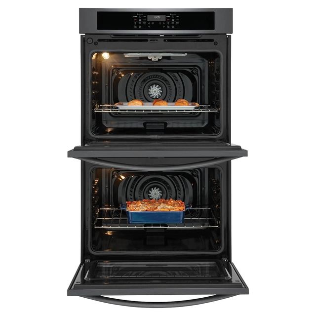 Frigidaire® 30" Black Stainless Steel Electric Double Wall Oven-2