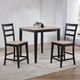Winners Only® Bay City Ebony/Nature Tall Table-2