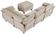 Homelegance® Dublin 5-Piece Taupe Modular Sectional -4