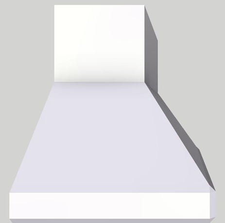 Vent-A-Hood® 60" White Wall Hood-1