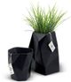 Le Present Black 7" Facet Vase-2