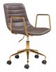 Zuo® Eric Brown Office Chair-0