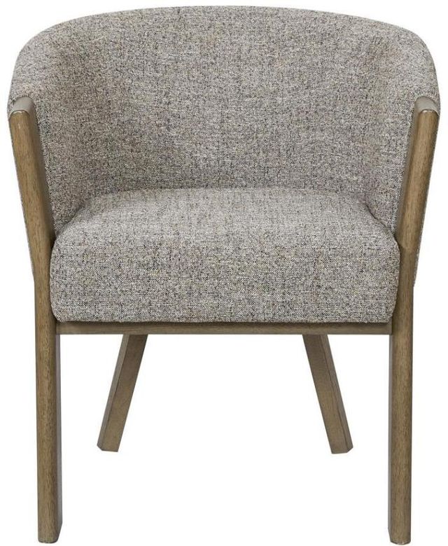 Bernards Moden Gray/Tea Barrel Chair-2