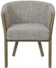 Bernards Moden Gray/Tea Barrel Chair-2