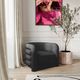 TOV Furniture Curves Black Lounge Chair-1