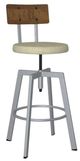 Amisco Customizable Architect Backrest Adjustable Stool-2