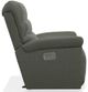 La-Z-Boy® Joshua Charcoal Power Rocking Recliner with Headrest-2