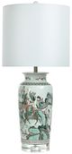 Harp & Finial® Roscoe Chinese Landscape Table Lamp-0