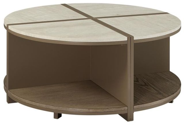 Bernards Trilogy Spice Bunching Table with Toffee Base-1