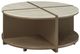 Bernards Trilogy Spice Bunching Table with Toffee Base-1