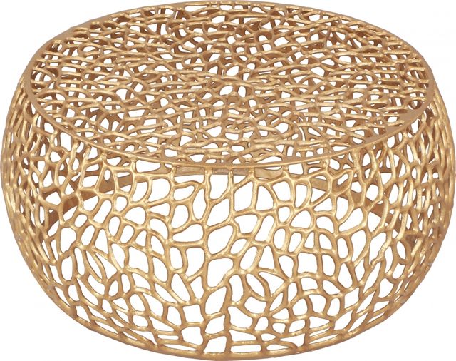 Meridian Furniture Priya Gold Coffee Table-0