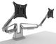Kanto Gas Shock Dual Arm Silver Desktop Monitor Mount for 17"-32" Displays-0