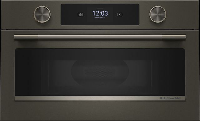 KitchenAid® 1.4 Cu. Ft Black Ore Built-In Microwave-0