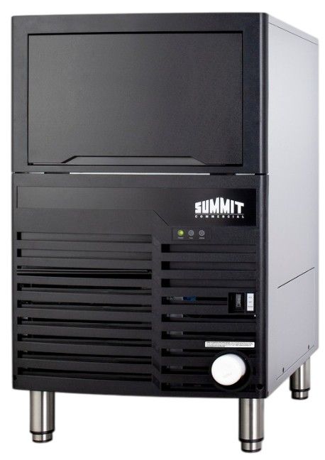 Summit Commercial® 21" 100 lb. Black Commercial Icemaker-1