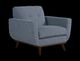 HM Richards Elliot French Blue Chair-0