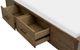 Magnussen Home® Lindon Belgian Wheat and Coffee Bean Queen Panel Storage Bed-4