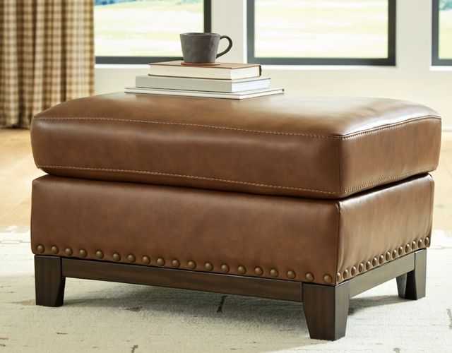Signature Design by Ashley® Saonara Amber Ottoman-1