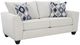 Albany Industries Clearview Cream Full Sleeper Sofa-1