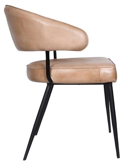 Home Trends & Design Essex Dover Antique Ivory Arm Chair-2