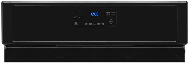 Whirlpool® 30" Black Free Standing Gas Range-3