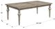 Emerald Home Interlude Sandstone Buff Table with Leaf-2