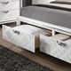 Furniture of America® Emmeline 4-Piece White Queen Bedroom Set-2
