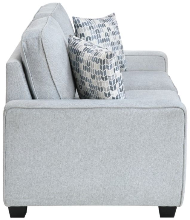 Homelegance® Gael Gray Loveseat-3