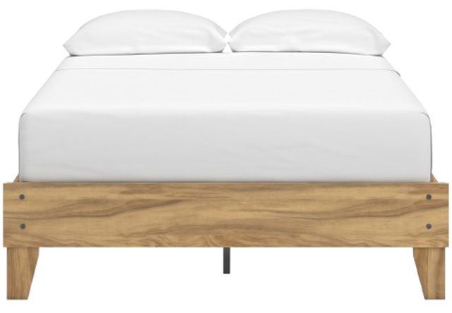 Clearance Signature Design by Ashley® Bermacy Light Brown Youth Full Platform Bed-2