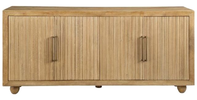 Signature Design by Ashley® Niam Light Antique Beige Accent Cabinet-1