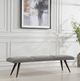 Uttermost® Bowtie Charcoal Accent Bench-1