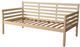 Kodiak Furniture Boho Linen Stone/White Twin Daybed with Mattress-1