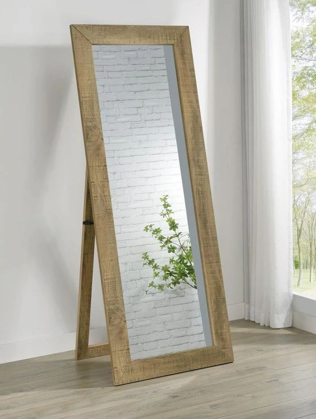 Coaster® Cadence Brown Full Length Standing Mirror-1