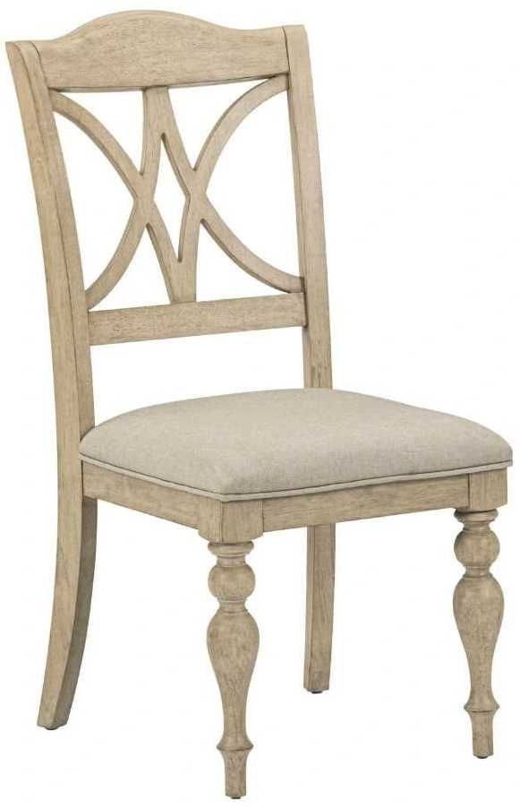 Liberty Furniture Summer House 5-Piece Sand Dune Pedestal Table Set-3