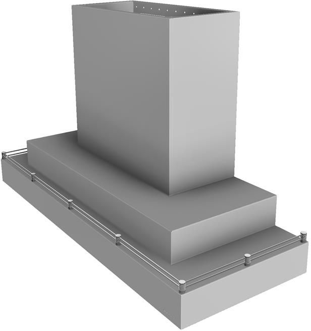 Vent-A-Hood® 54" Stainless Steel Contemporary Wall Mount Range Hood-1