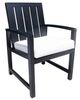 CabanaCoast® Customizable Venice Aluminum Outdoor Arm Chair-0