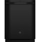 GE® 24" Black Built-In Dishwasher with Sanitize Cycle and Dry Boost-0