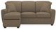 La-Z-Boy® Piper Praline Queen Sleeper Sofa with Chaise-1