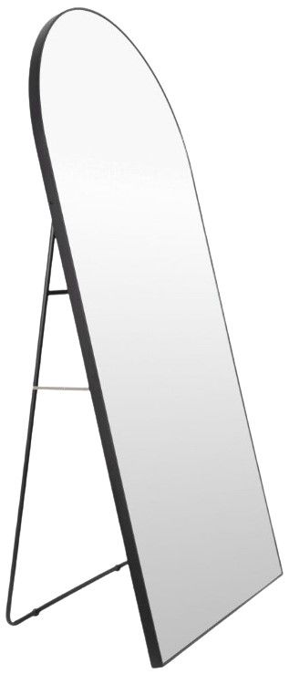 Surya Aranya Matte Black 36" Full Length Mirror-2