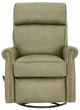 BarcaLounger® Crews Oasis Olive Manual Swivel Glider Recliner-2