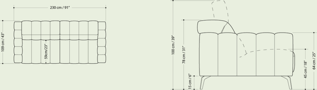 Natuzzi Editions Portento Sofa-3