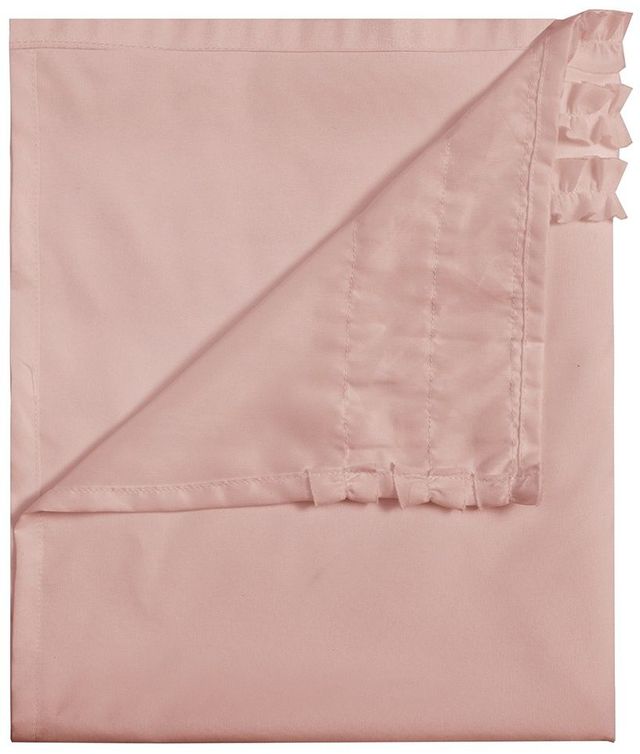 Olliix by Intelligent Design Pink California King Ruffled Sheet Set-3
