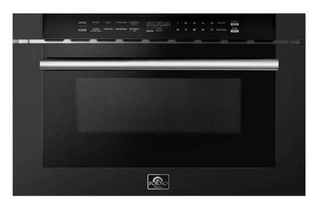 FORNO® Capoliveri Espresso 1.2 Cu. Ft. Black Built In Microwave Drawer-2