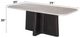 ACME Furniture Jacory Bottocino Marble Top Dining Table with Espresso Base-2